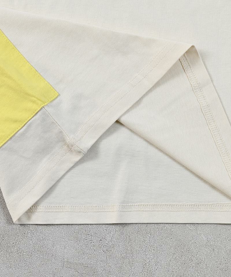OUTLET】COTTON from U.S.Aサイドポケットロンティー ｜ トップス