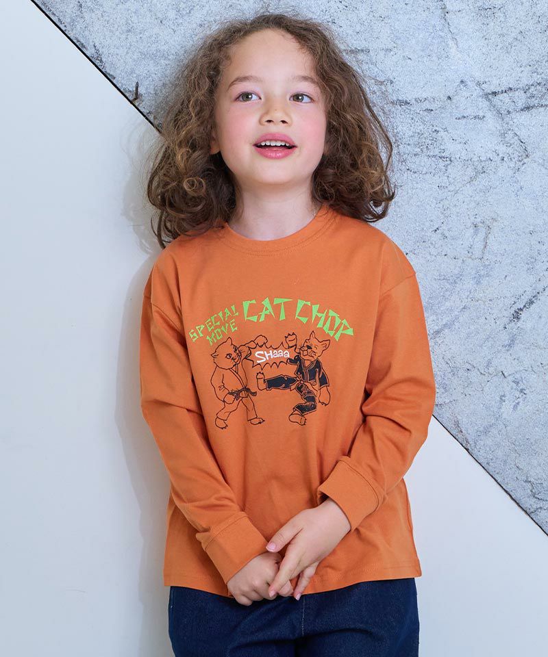TIME SALE】COTTON from U.S.A プリントロンT ｜ トップス ｜ 子供服の