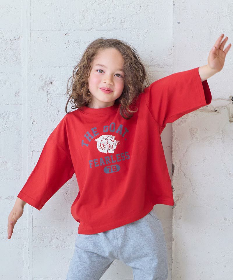 OUTLET】COTTON from U.S.A 7分袖Tシャツ ｜ トップス ｜ 子供服の