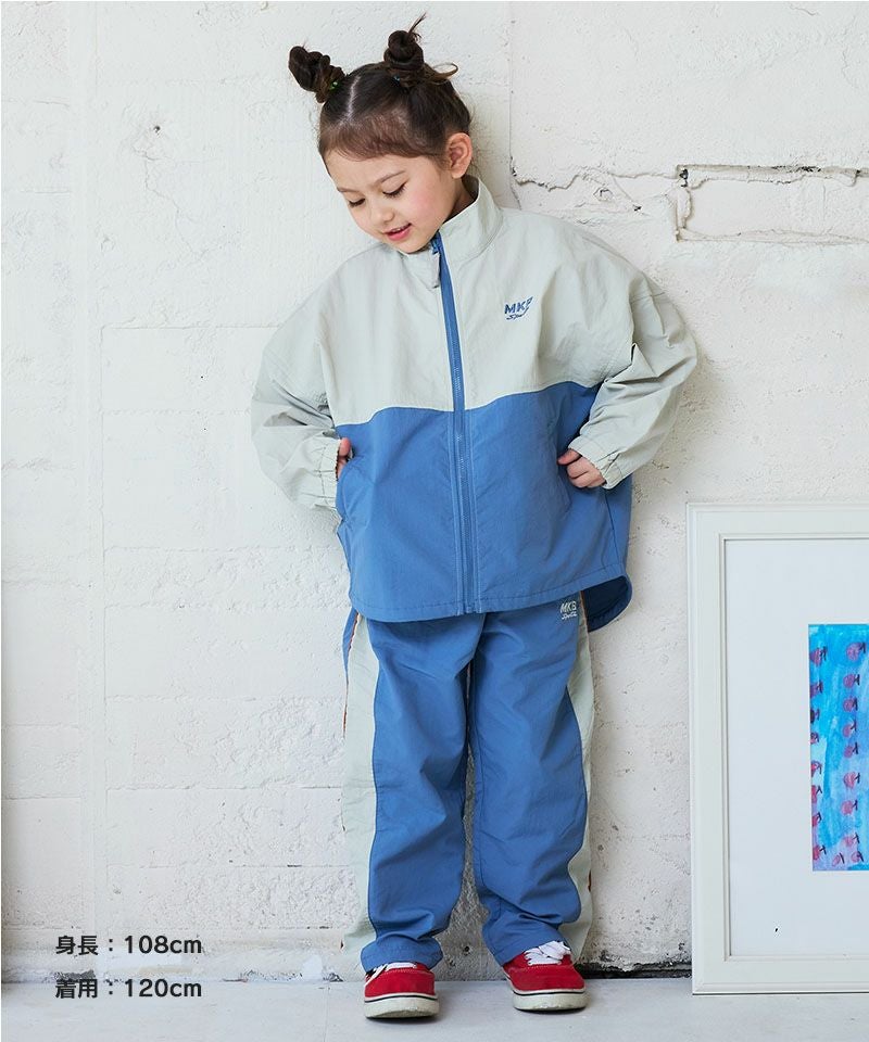 OUTLET】切り替えナイロントラックパンツ ｜ ボトムス ｜ 子供服の