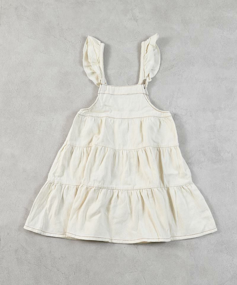 COTTON from U.S.A】デニムティアードワンピース ｜ ワンピース