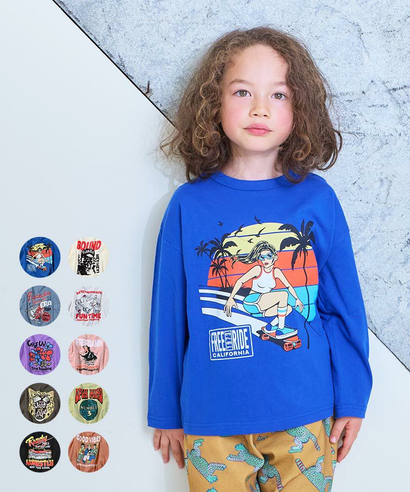 OUTLET】プリントロンT ｜ トップス ｜ 子供服のセレクトショップ