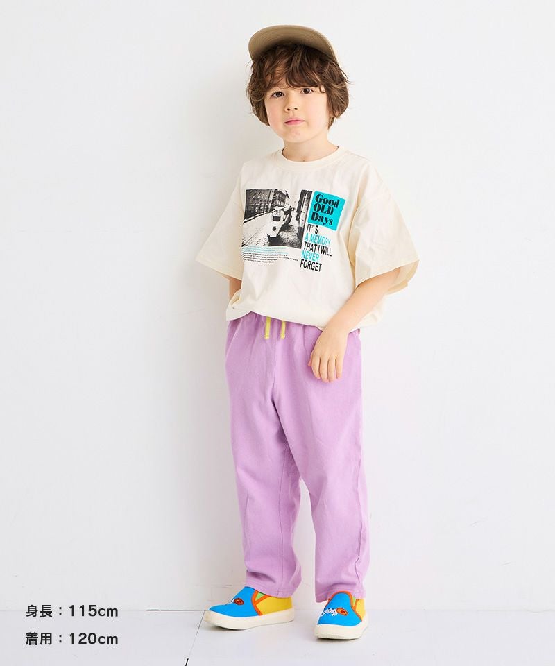 訳あり 新品 エリザベッタフランキ パンツ 40 EPT1099 S Mサイズ OUTLET】甘編み天竺9ブタケパンツ ｜ ボトムス ｜ 子供服のセレクト