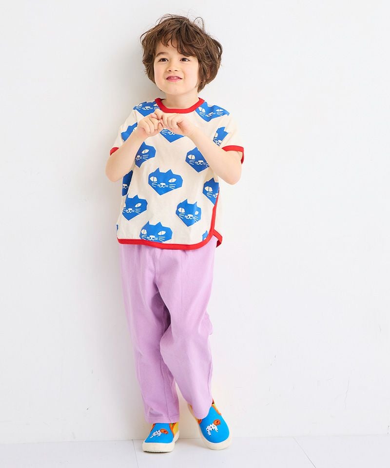 OUTLET】甘編み天竺9ブタケパンツ ｜ ボトムス ｜ 子供服のセレクト