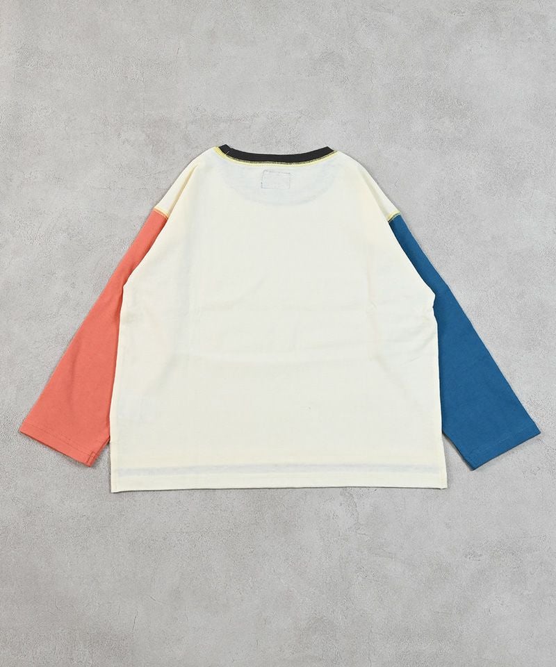 OUTLET】配色ステッチロンT | トップス | 子供服のセレクトショップ OUTLET】配色ステッチロンT | トップス | 子供服のセレクトショップ