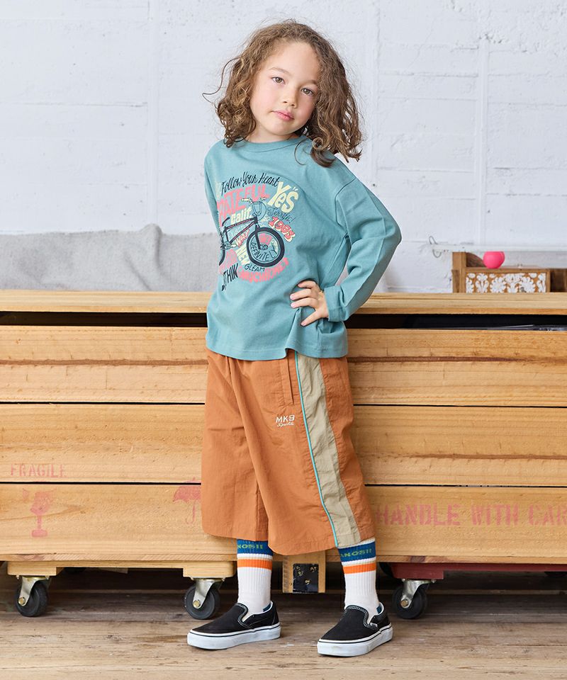 OUTLET】ビッグシルエットナイロンショーツ ｜ ボトムス ｜ 子供服の