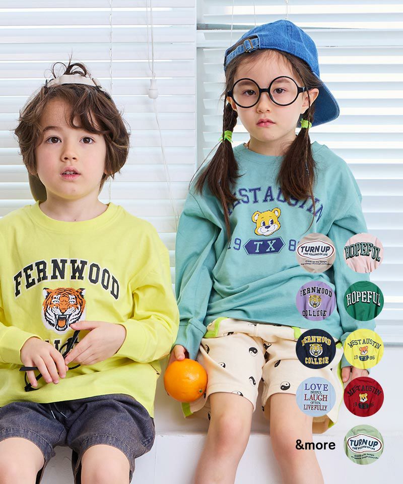 OUTLET】カラバリプリントロンT【販売店舗限定アイテム】 ｜ トップス