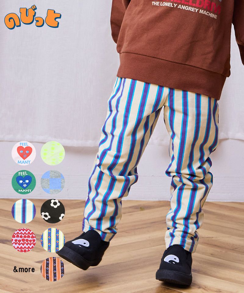 のびっと総柄パンツ ｜ ボトムス ｜ 子供服のセレクトショップ