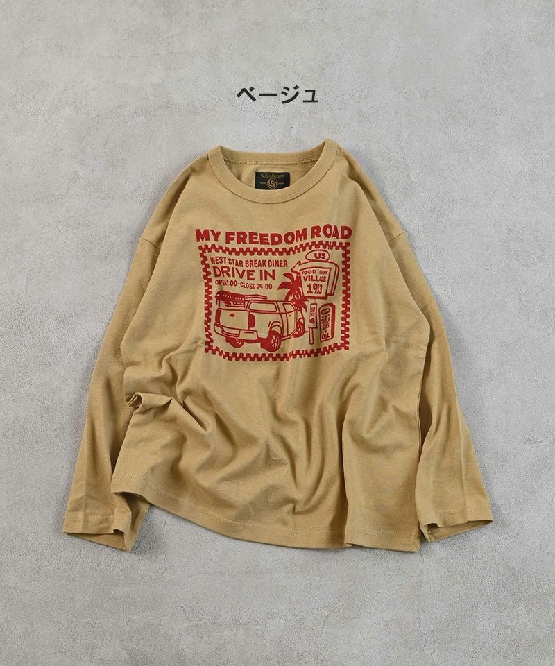 OUTLET】グラフィックプリントロンT ｜ トップス ｜ 子供服のセレクト