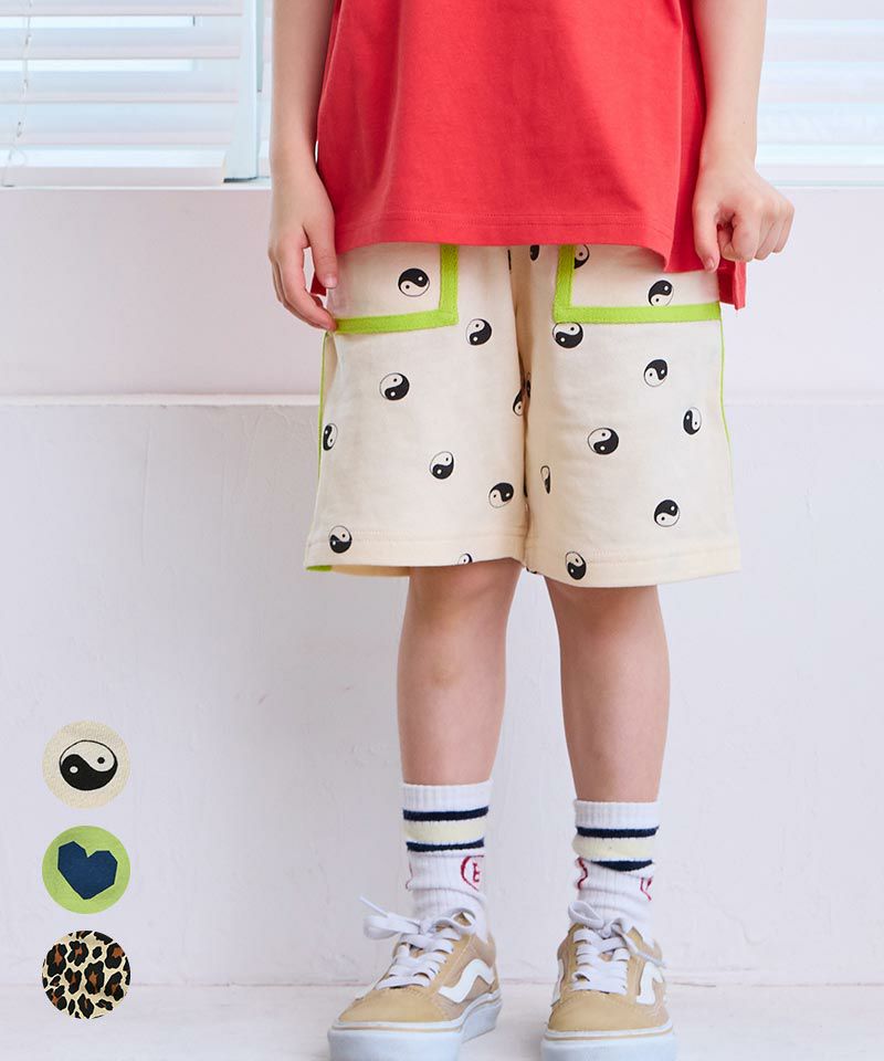 パンダーニ　カラフルショートパンツ　うさぎ辛い ソウガラミニウラケショートパンツ ｜ ボトムス ｜ 子供服のセレクト