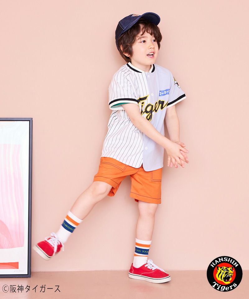阪神タイガース ベースボールシャツ ｜ トップス ｜ 子供服のセレクト
