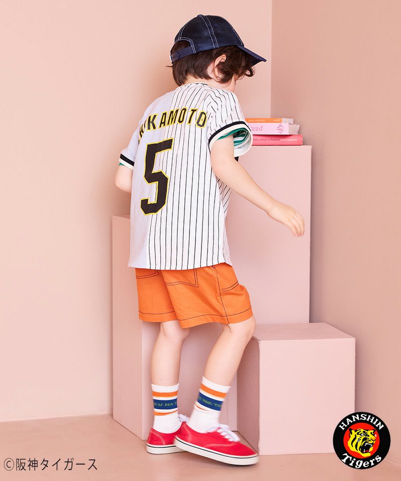 阪神タイガース ベースボールシャツ ｜ トップス ｜ 子供服のセレクト