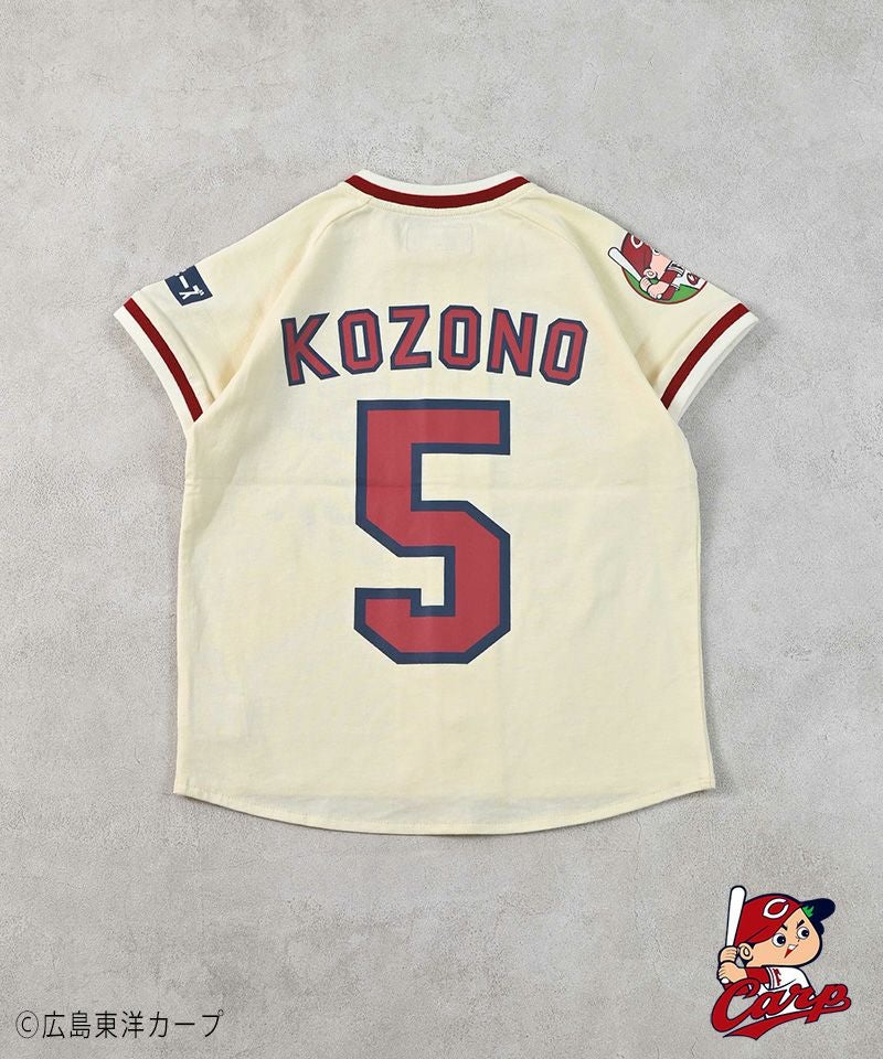 広島東洋カープ ベースボールシャツ ｜ トップス ｜ 子供服のセレクト