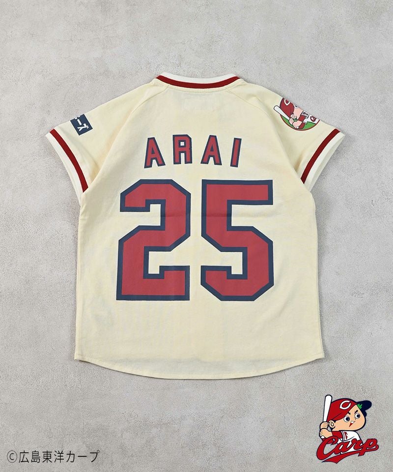 広島東洋カープ ベースボールシャツ ｜ トップス ｜ 子供服のセレクト