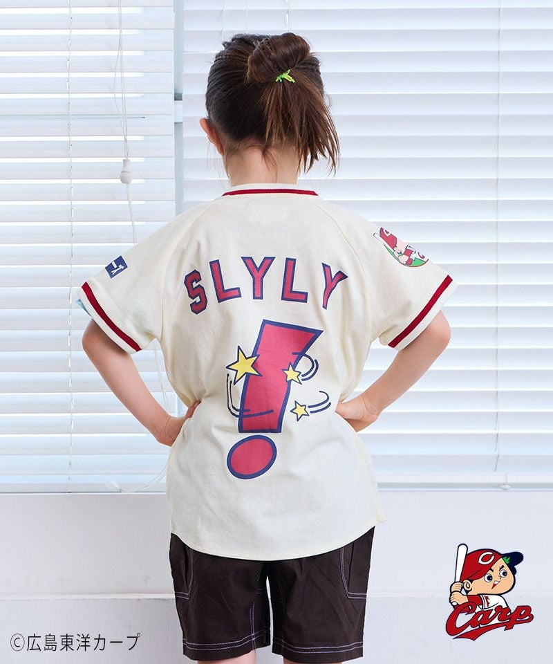 広島東洋カープ ベースボールシャツ ｜ トップス ｜ 子供服のセレクト