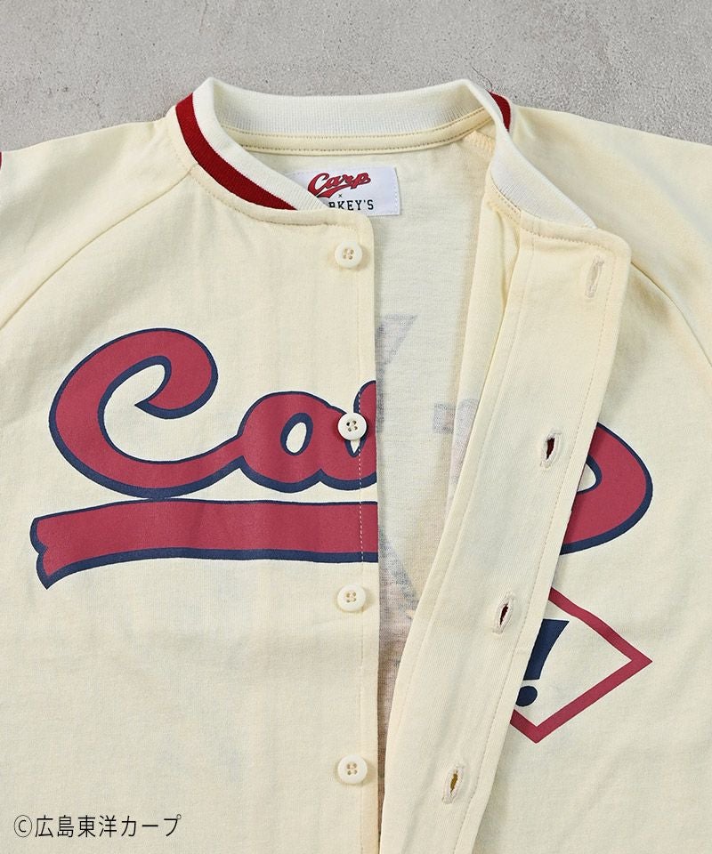 広島東洋カープ ベースボールシャツ ｜ トップス ｜ 子供服のセレクト
