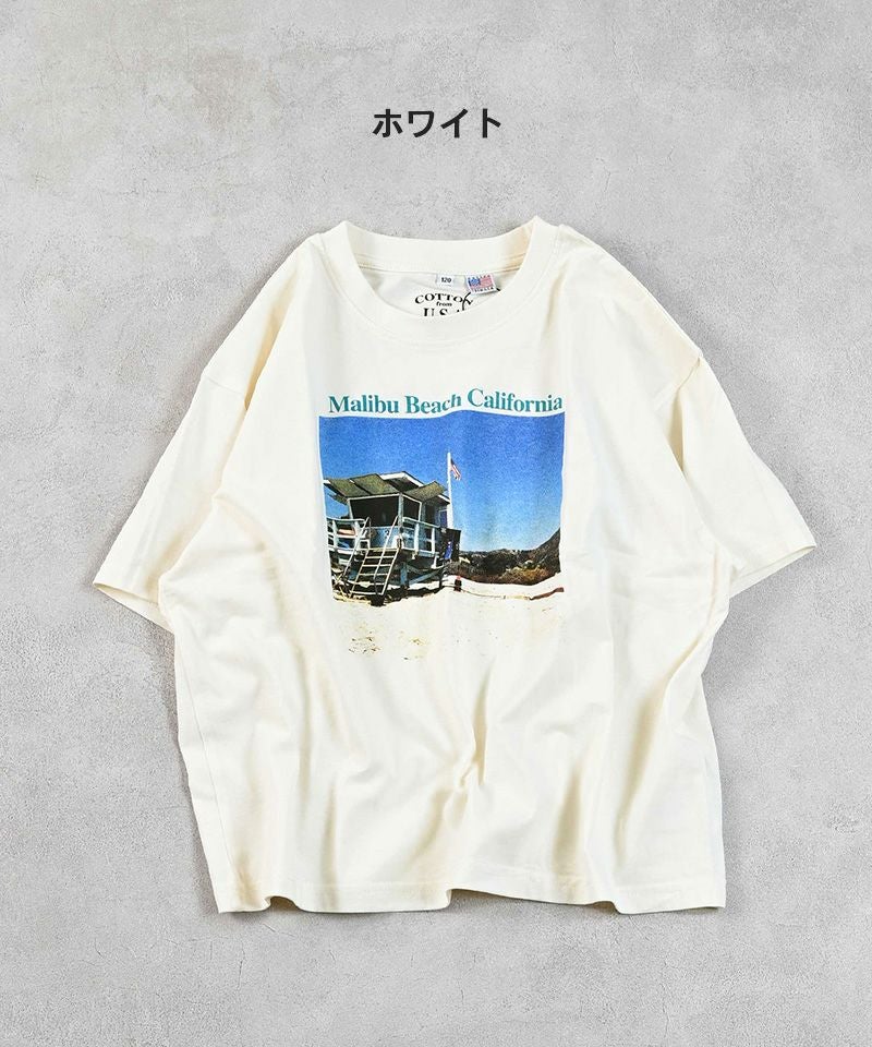 TIME SALE】COTTON from U.S.A ビッグシルエットフォトプリントT