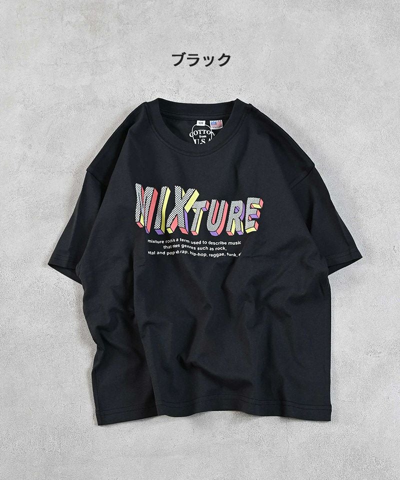 OUTLET】COTTON from U.S.AビッグシルエットプリントTシャツ