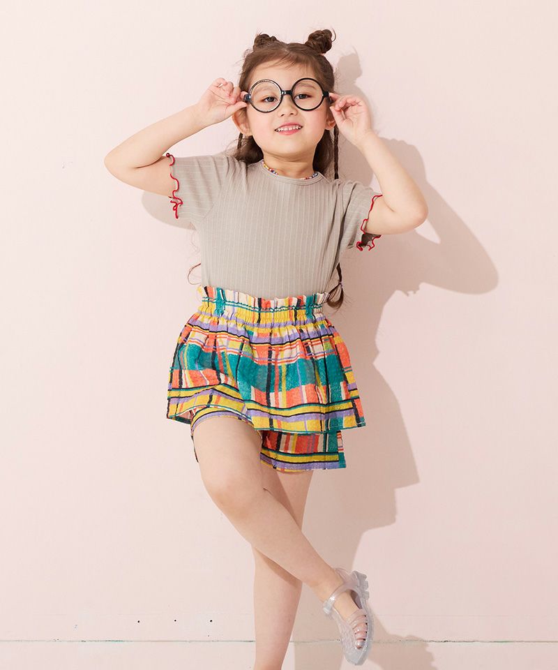無地リブTシャツ ｜ トップス ｜ 子供服のセレクトショップ MARKEY'S