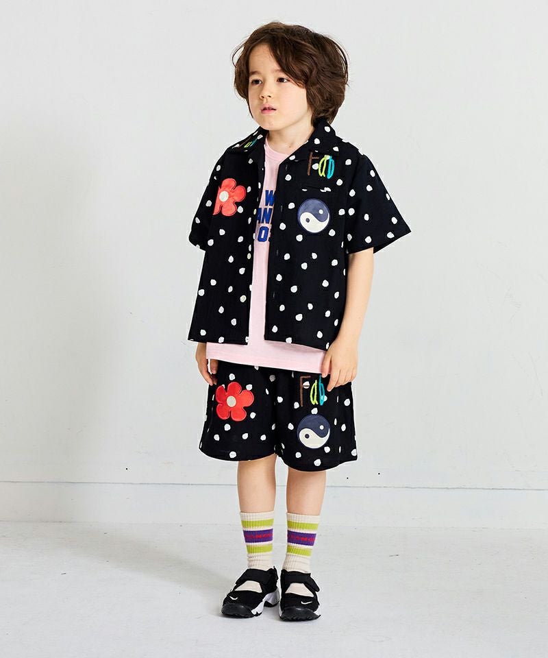 パッチハーフパンツ ｜ ボトムス ｜ 子供服のセレクトショップ