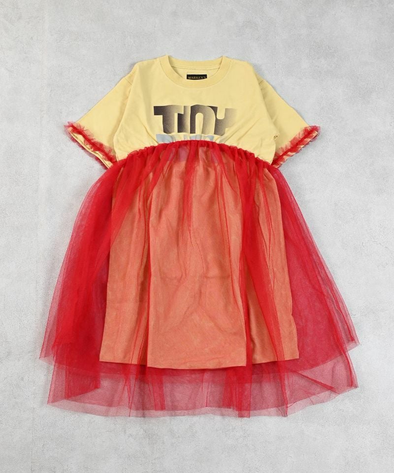 TIME SALE】チュールドッキングワンピース ｜ ワンピース ｜ 子供服の