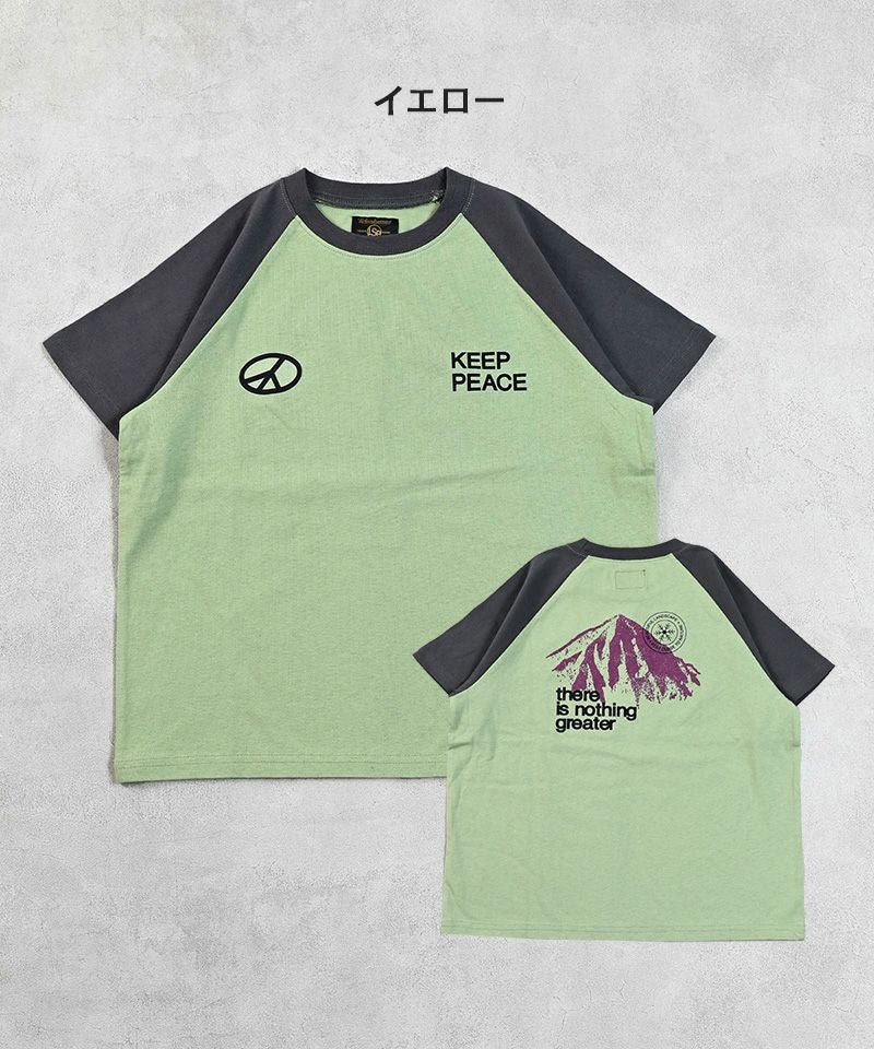 ゼンゴプリントラグランTシャツ ｜ トップス ｜ 子供服のセレクト