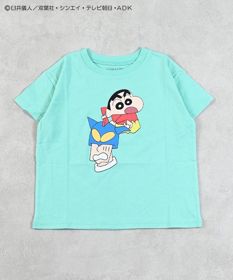 クレヨンしんちゃん Tシャツ ブルー専用 別注 クレヨンしんちゃん 野原一家Tee ｜ トップス ｜ 子供服の
