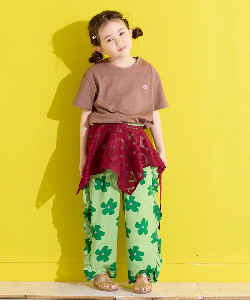 TIME SALE】ソウガラサイドフリルパンツ ｜ ボトムス ｜ 子供服の