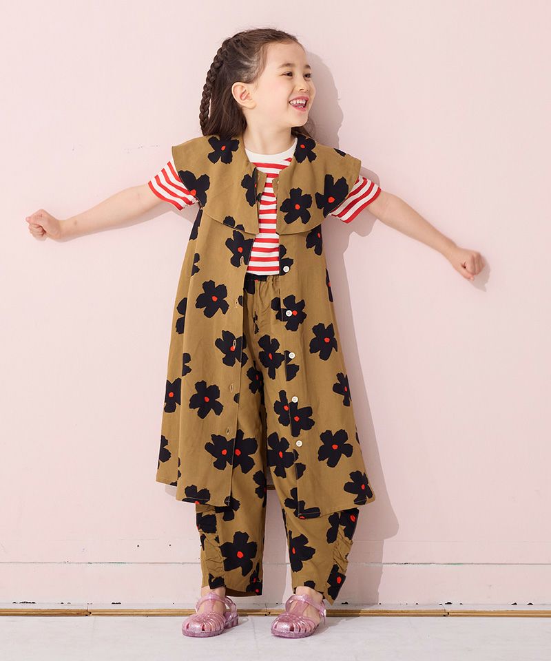 TIME SALE】【OUTLET】ソウガラサイドフリルパンツ ｜ ボトムス