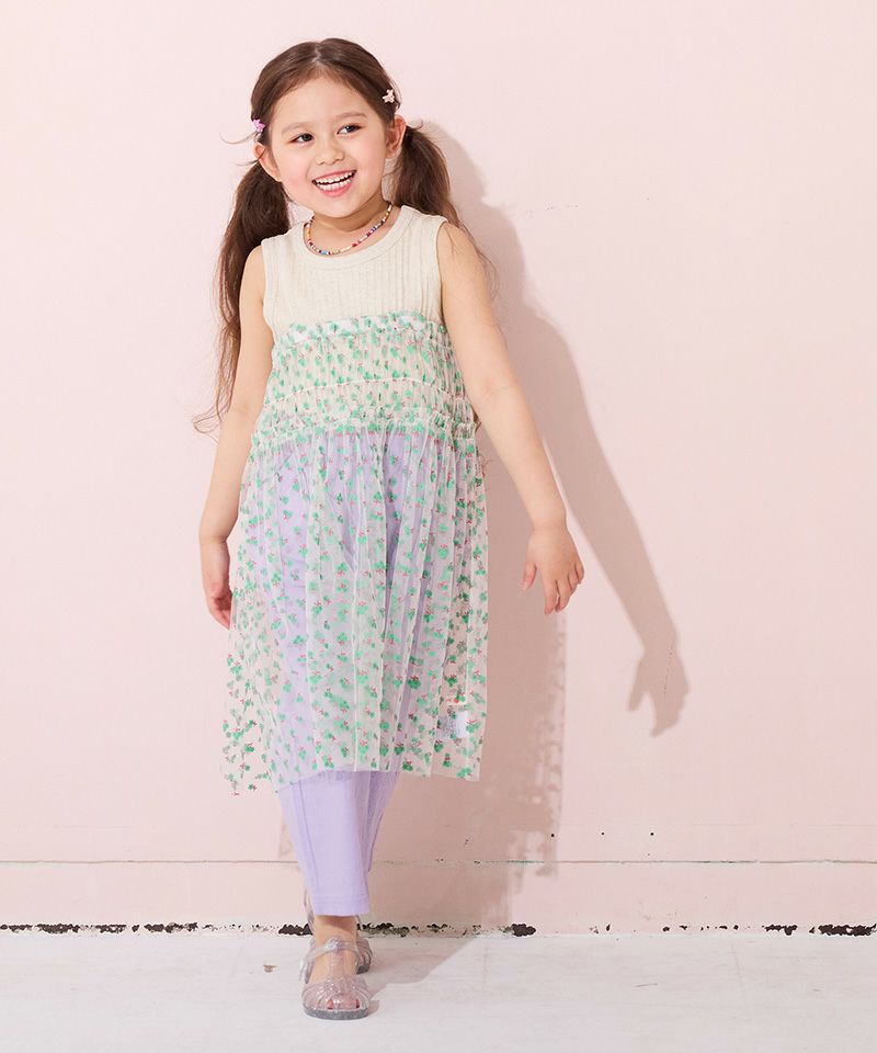 無地リブタンクトップ ｜ トップス ｜ 子供服のセレクトショップ