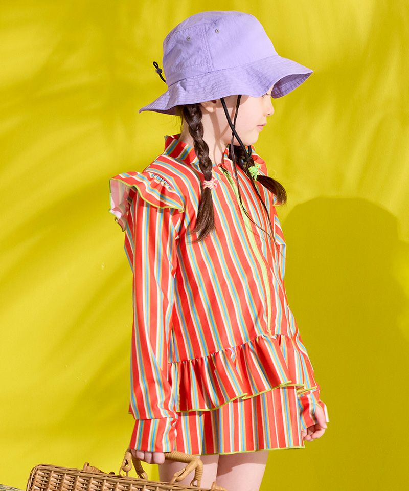 girl'sZIPラッシュガード ｜ 水着・プールグッズ ｜ 子供服のセレクト