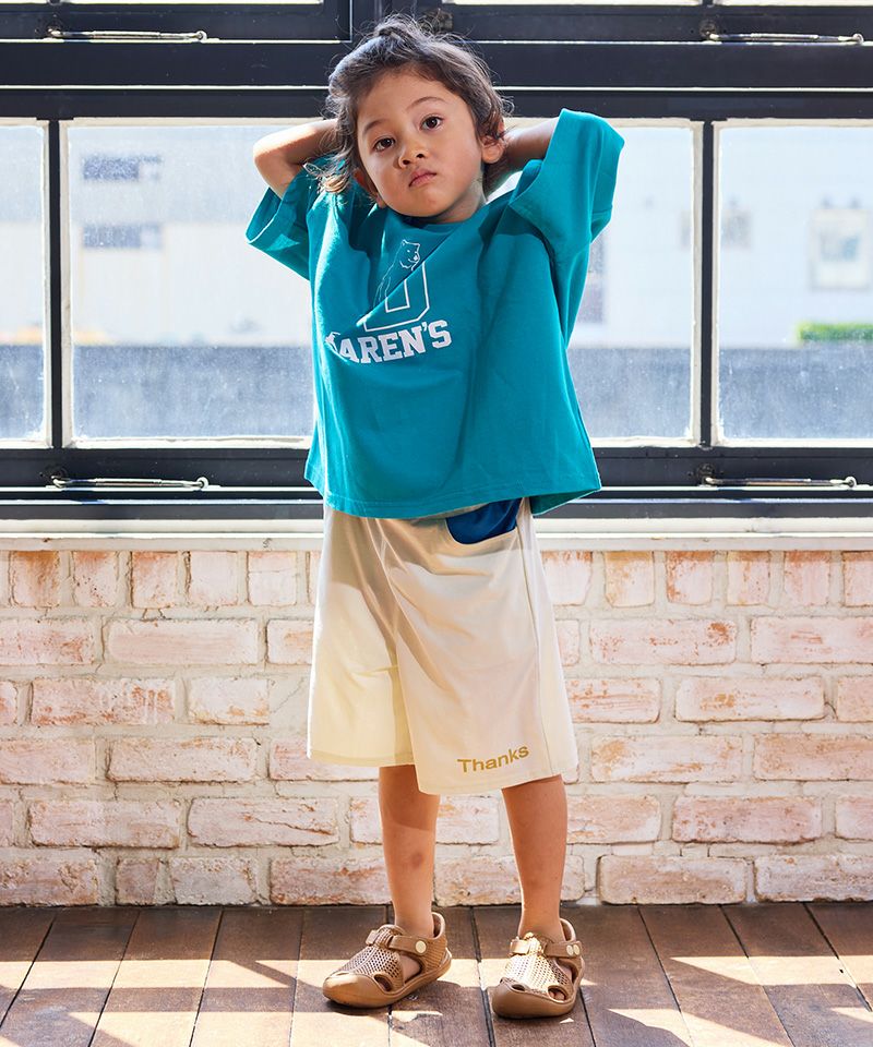 TIME SALE】水陸両用 配色ポケットショーツ ｜ ボトムス ｜ 子供服の