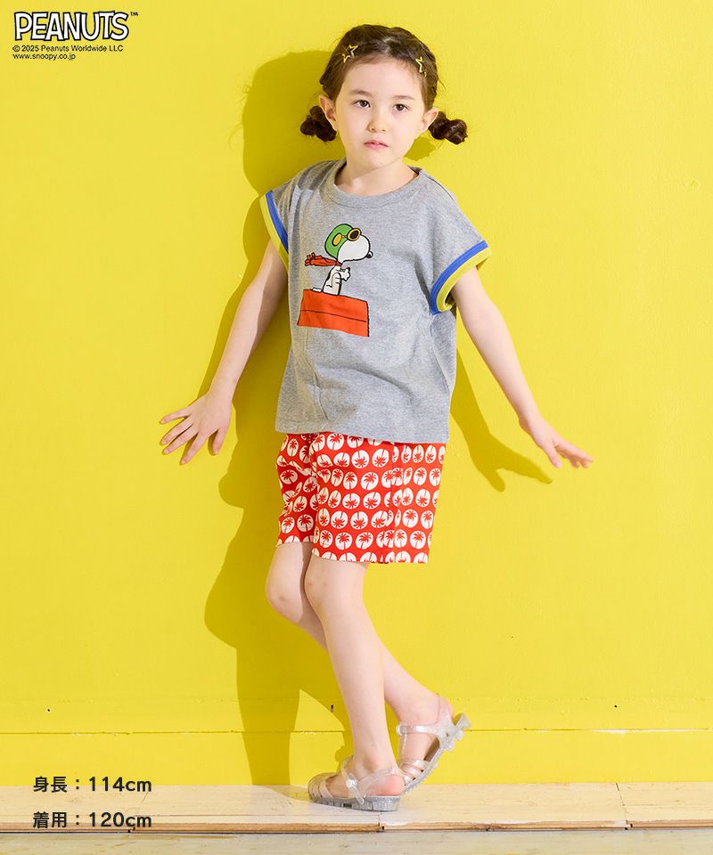 スヌーピー リンガーTシャツ ｜ トップス ｜ 子供服のセレクトショップ