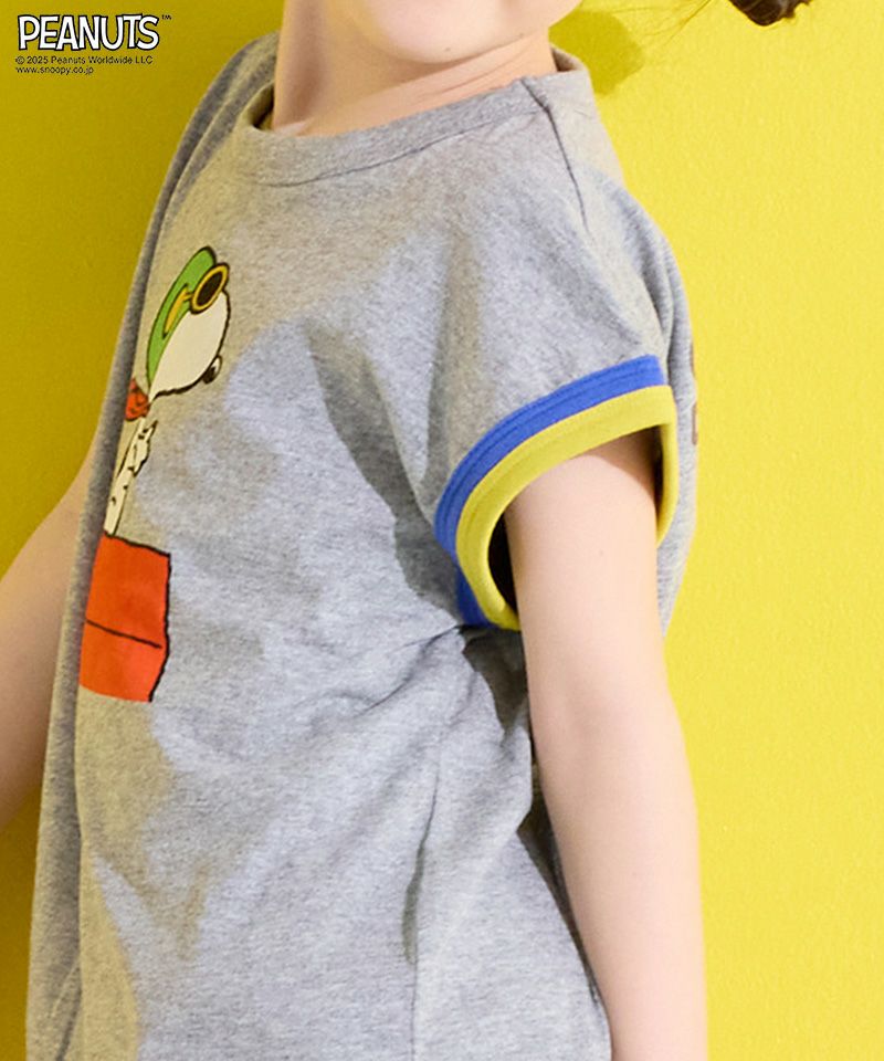 スヌーピー リンガーTシャツ ｜ トップス ｜ 子供服のセレクトショップ