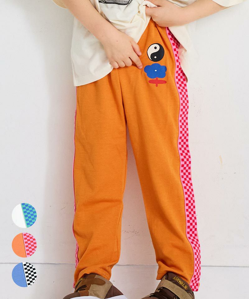 OUTLET】カノコサイドチェッカーラインパンツ ｜ ボトムス ｜ 子供服の