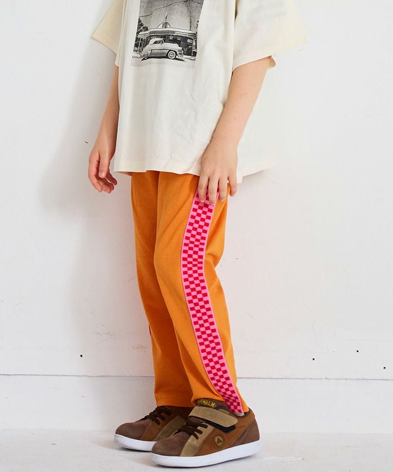 OUTLET】カノコサイドチェッカーラインパンツ ｜ ボトムス ｜ 子供服の