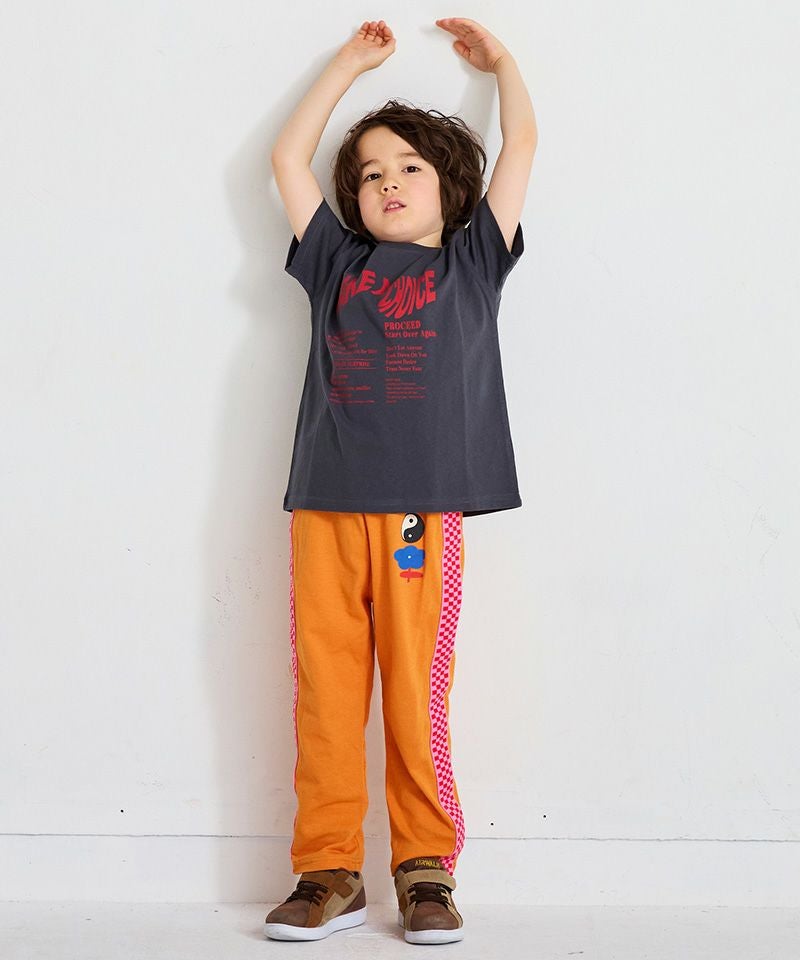 OUTLET】カノコサイドチェッカーラインパンツ ｜ ボトムス ｜ 子供服の