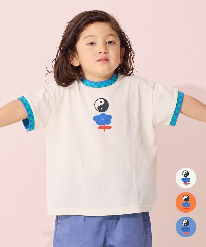 カノコチェッカーリブトップス ｜ トップス ｜ 子供服のセレクト
