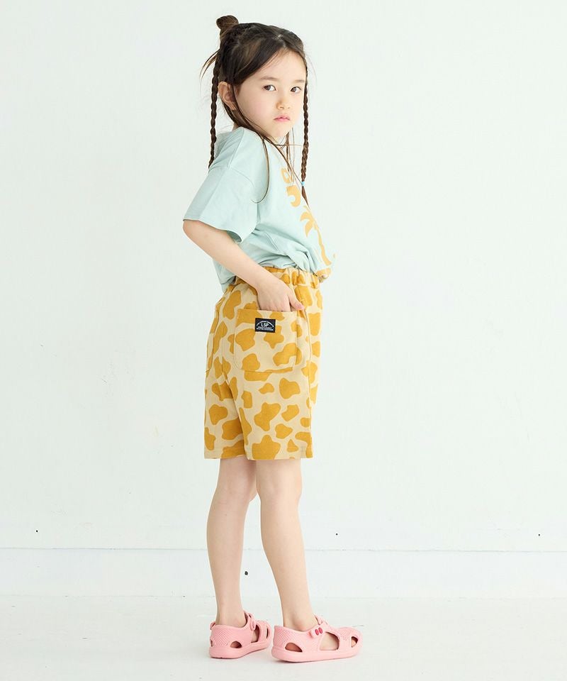 OUTLET】ミニウラケソウガラショートパンツ ｜ ボトムス ｜ 子供服の