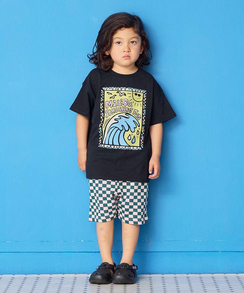 OUTLET】ミニウラケソウガラショートパンツ ｜ ボトムス ｜ 子供服の