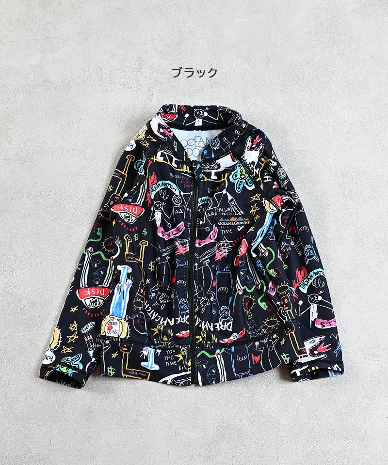 OUTLET】BOY'SソウガラZIPラッシュガード ｜ 水着・プールグッズ