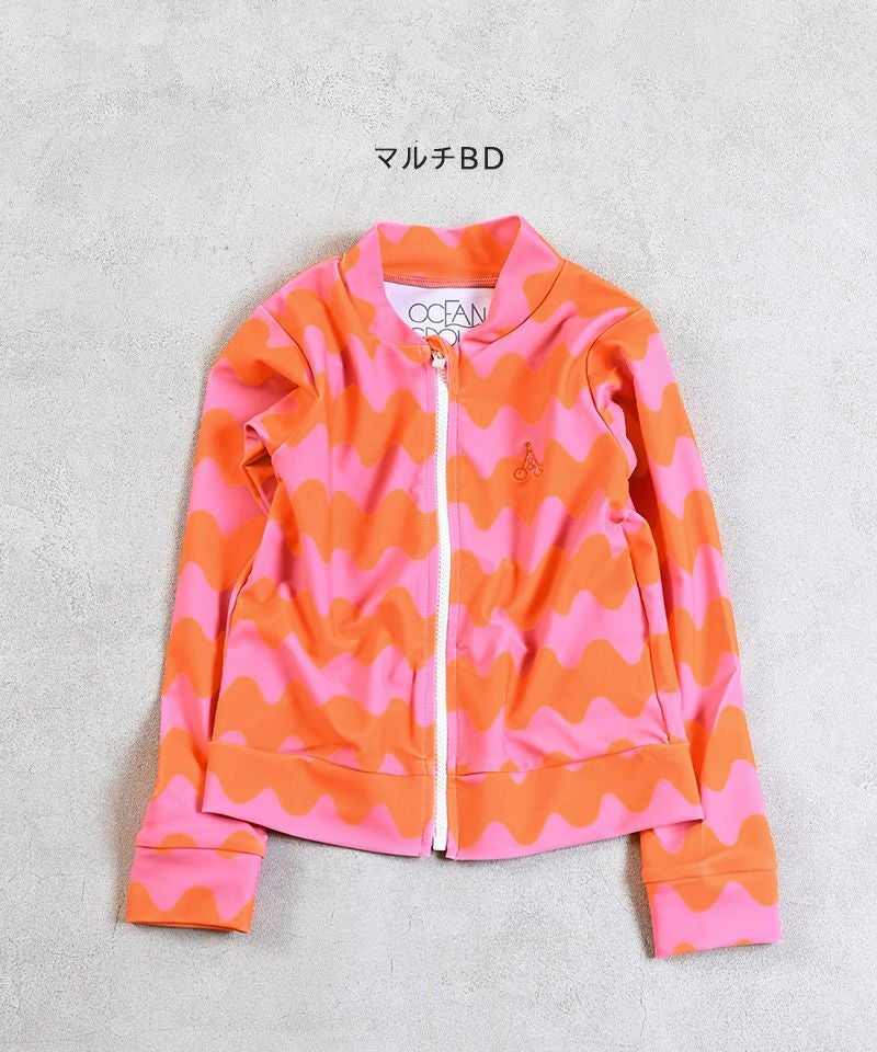 GIRL'SソウガラZIPラッシュガード ｜ 水着・プールグッズ ｜ 子供服の