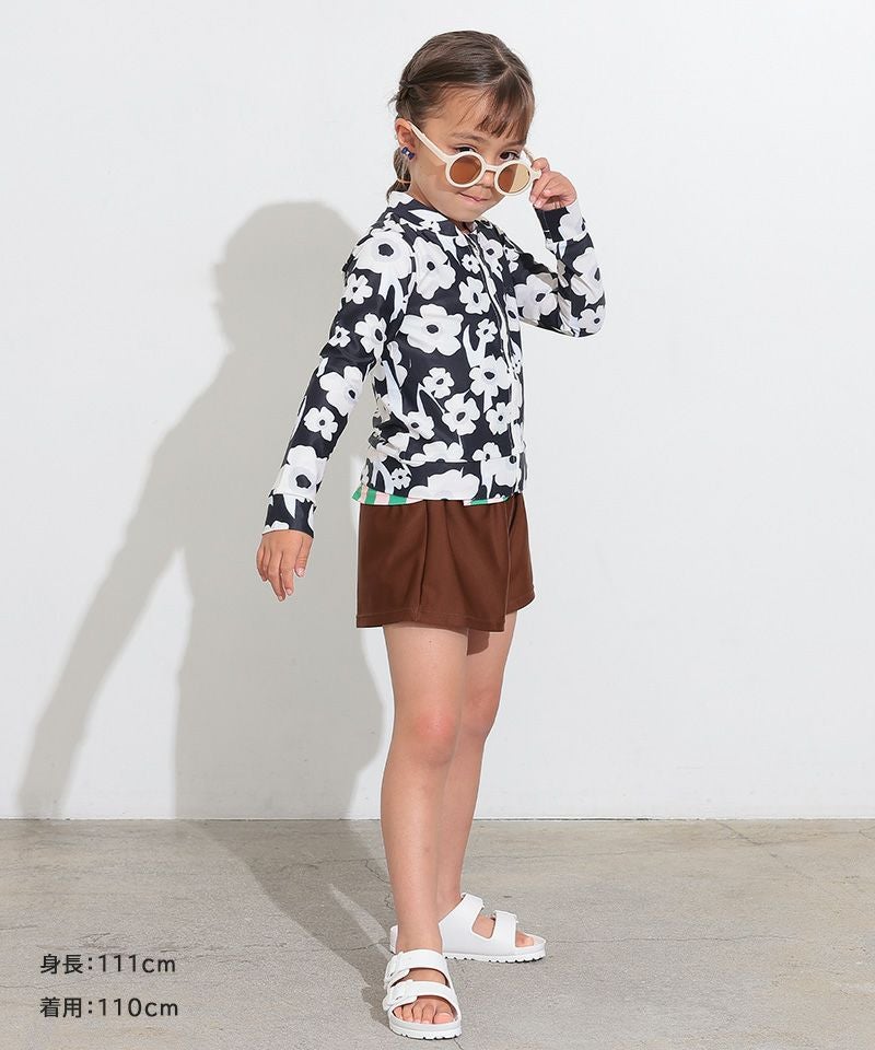GIRL'SソウガラZIPラッシュガード ｜ 水着・プールグッズ ｜ 子供服の