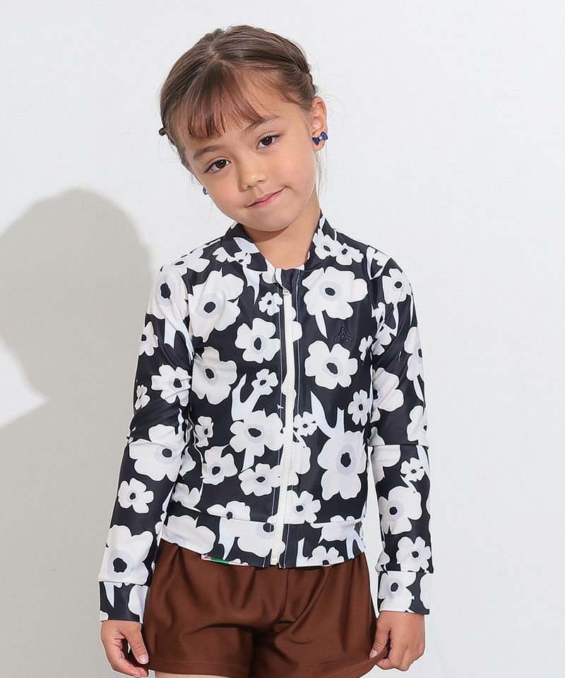 GIRL'SソウガラZIPラッシュガード ｜ 水着・プールグッズ ｜ 子供服の