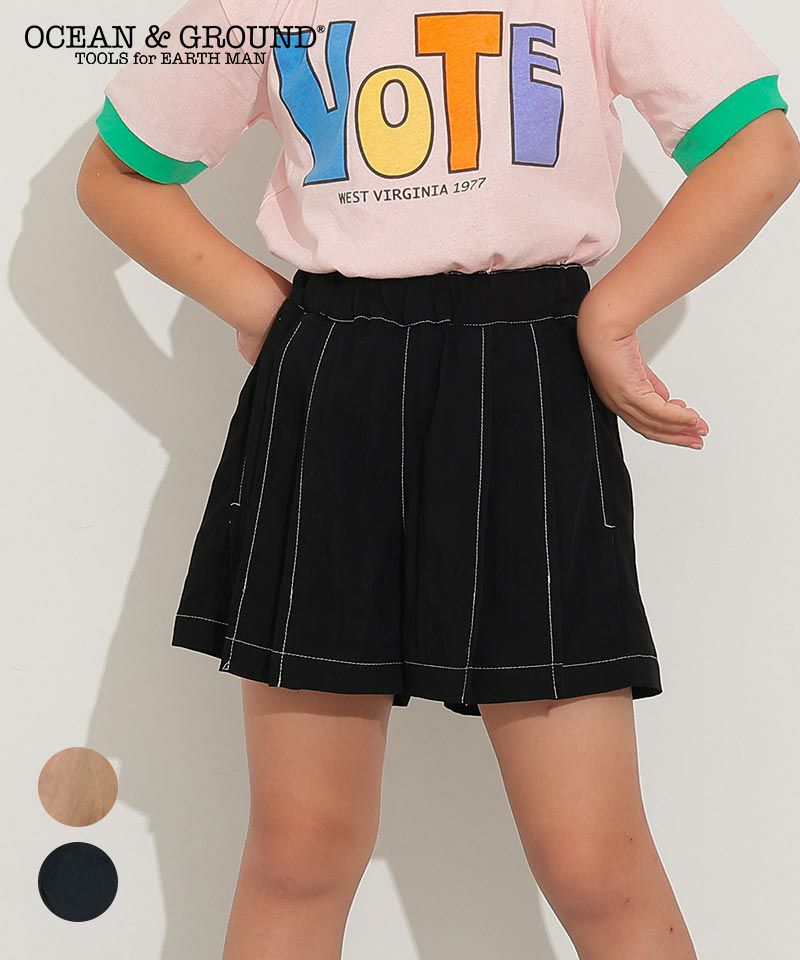 OUTLET】プリーツショートパンツ ｜ ボトムス ｜ 子供服のセレクト