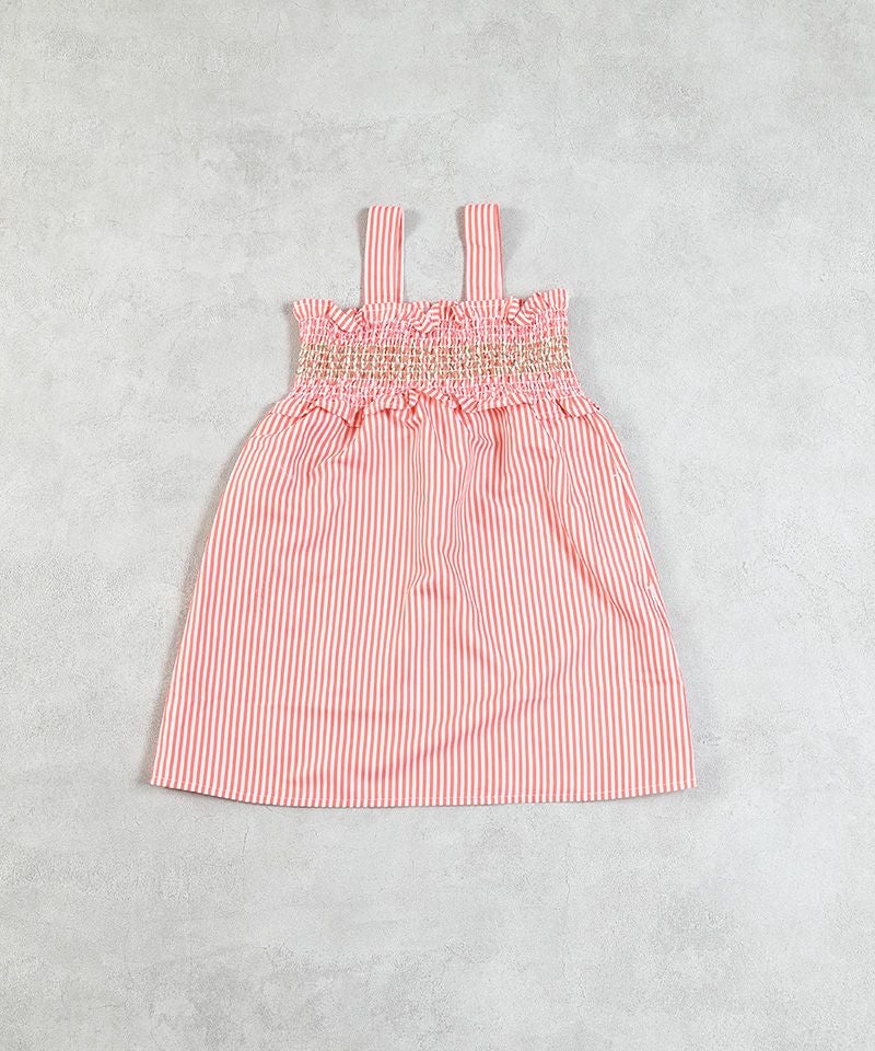 メゾピアノ　ウェイトレスみみちゃんノースリーブワンピース 130 美品 メゾピアノ ウェイトレスみみちゃんノースリーブワンピース 130 美品