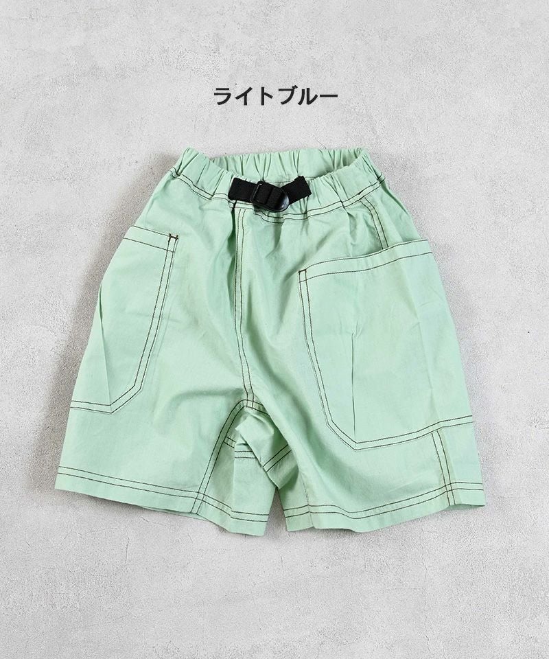 ポプリンビックポケットクライミングショートパンツ ｜ ボトムス