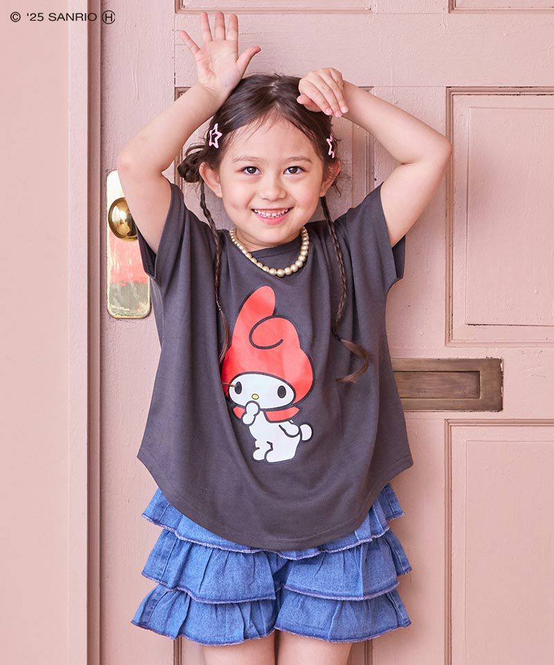 クーラクール】マイメロコラボෆ‪長袖Tシャツෆ‪ロングパンツ100cm‬‬