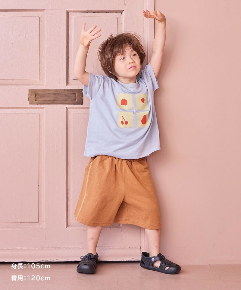 甘編み天竺ショートパンツ ｜ ボトムス ｜ 子供服のセレクトショップ