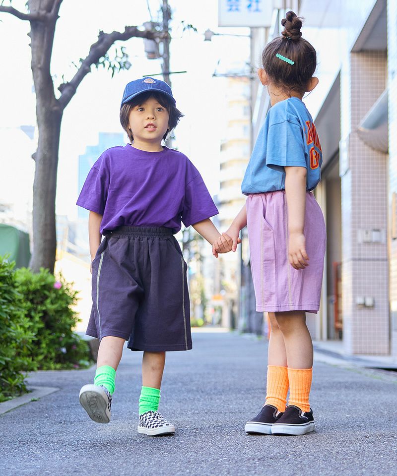 甘編み天竺ショートパンツ ｜ ボトムス ｜ 子供服のセレクトショップ